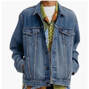 Levi’s Vintage Relaxed Fit Skyline Trucker  Jean Denim Jacket Men’s XL